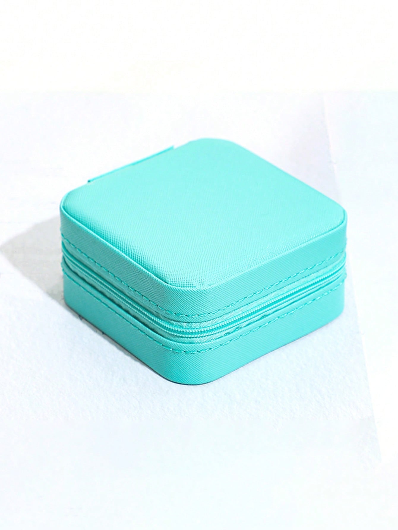 1pc Casual Plastic Minimalist Jewelry Box