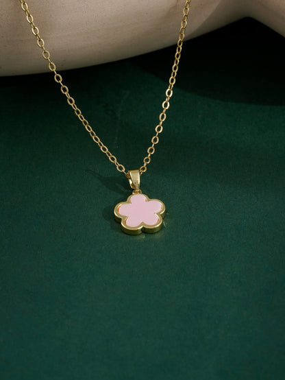 Flower Pendant Necklace