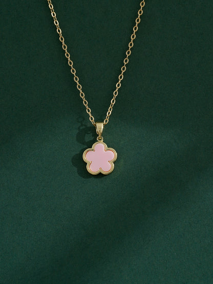 Flower Pendant Necklace