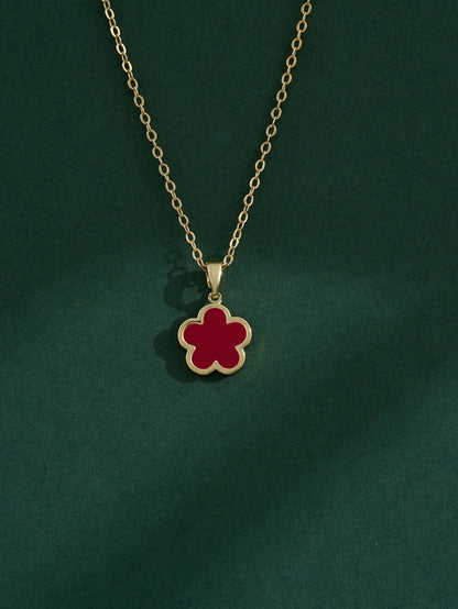 Flower Pendant Necklace