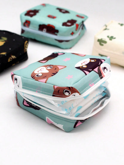 Multifunctional Cosmetic Organizer Sanitary Pads / Tampons Bag