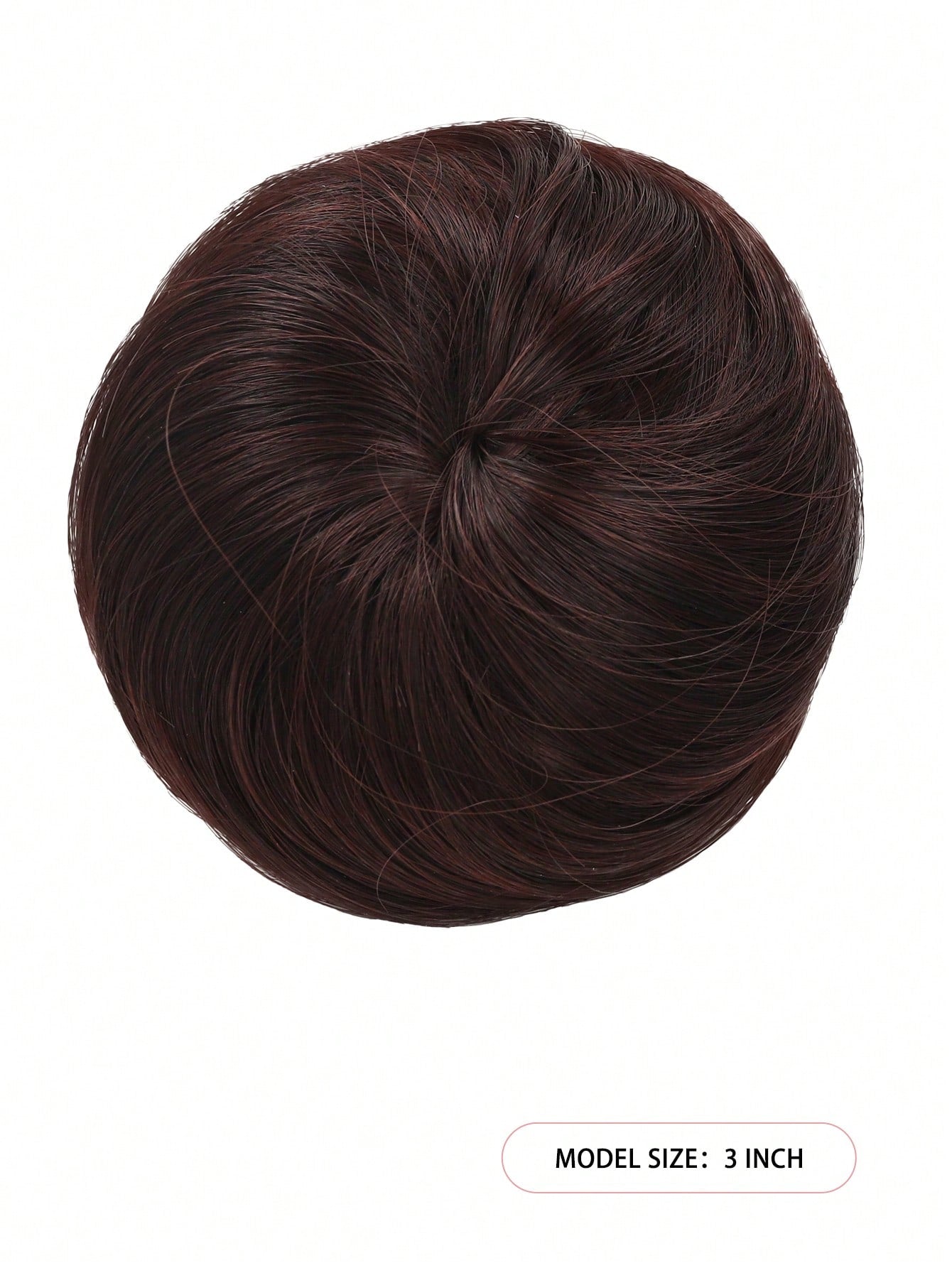 Short Straight Synthetic Hair Bun With Elastic Drawstring