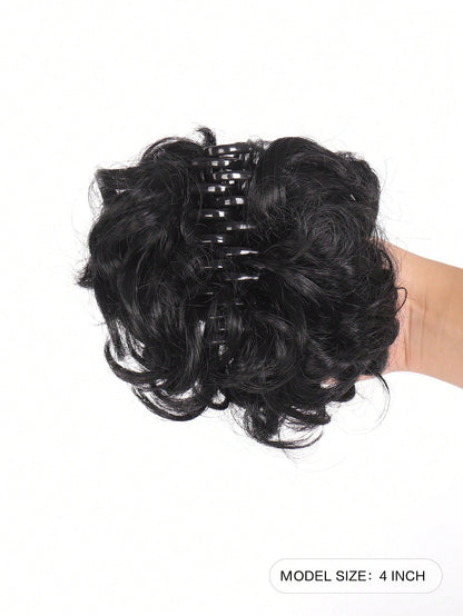 Synthetic Chignon Messy Bun Claw Clip Hair Piece