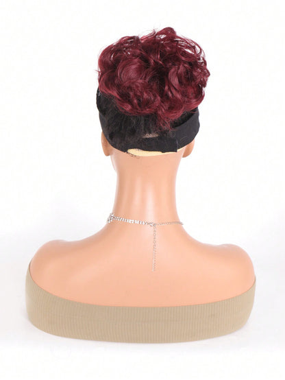 Synthetic Chignon Messy Bun Claw Clip Hair Piece