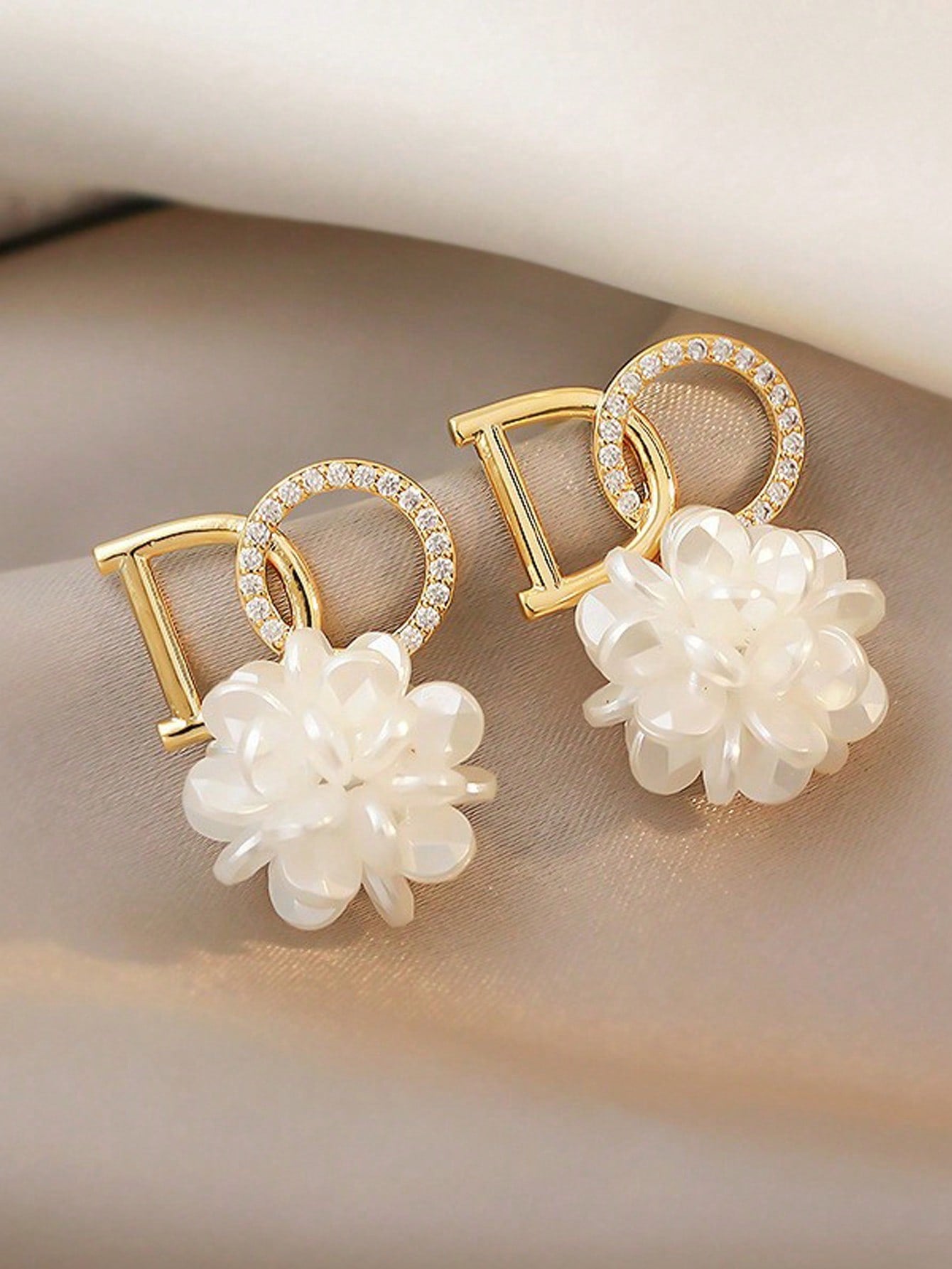 Flower Decor Earrings