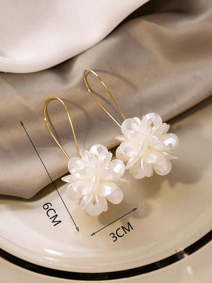 Flower Decor Earrings